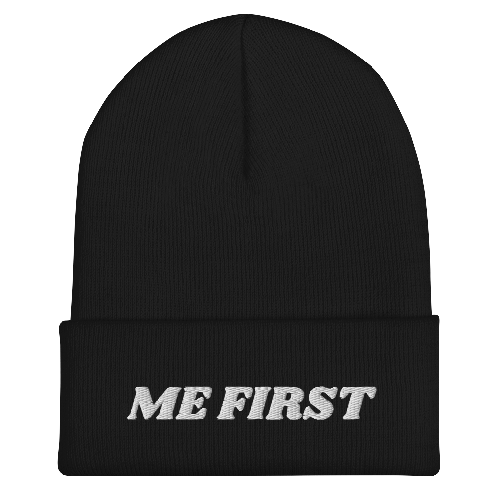 Me First Cuffed Beanie