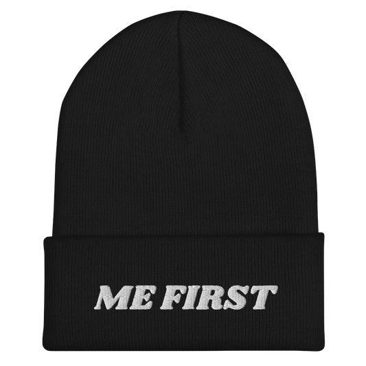 Me First Cuffed Beanie