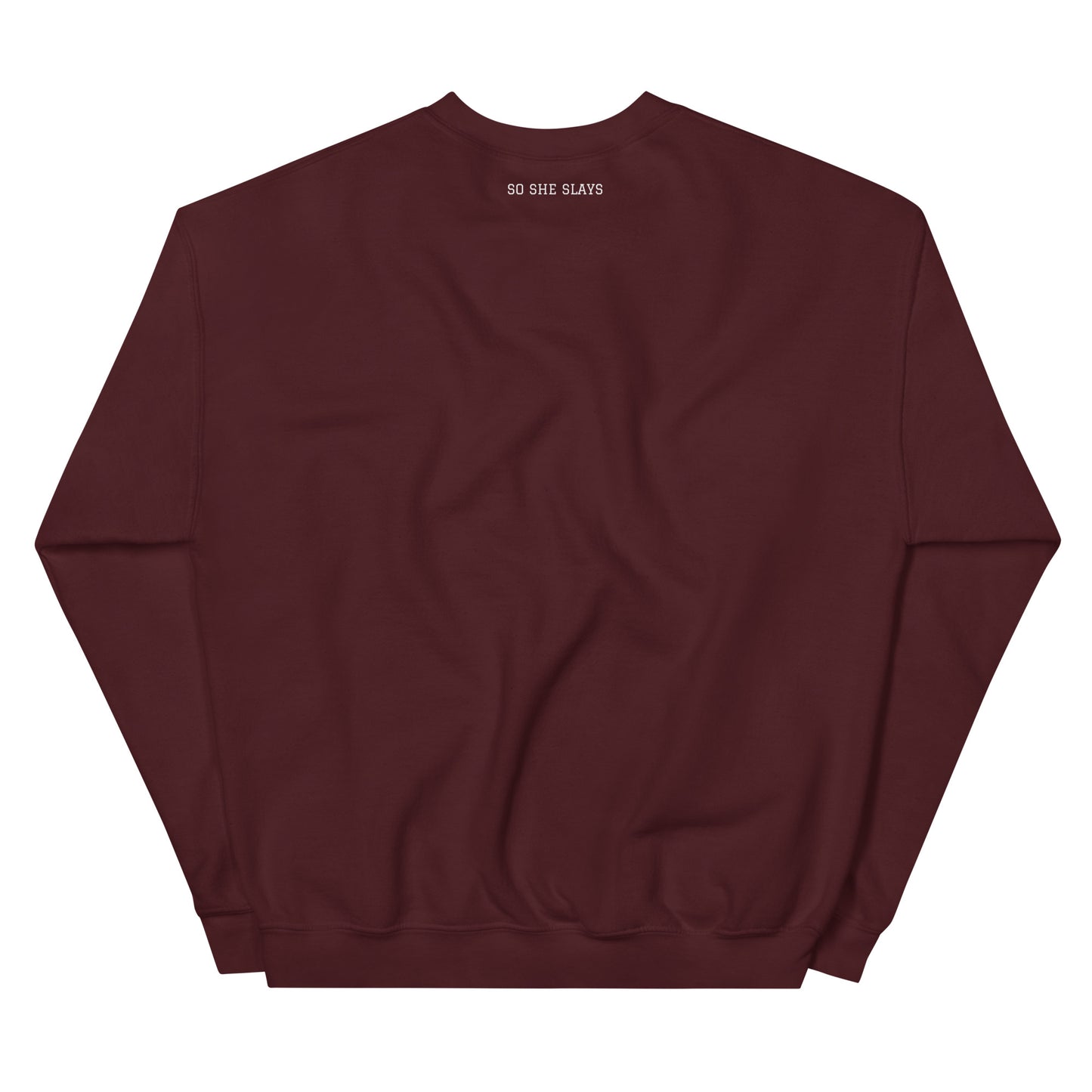 Burgundy Karma Crewneck