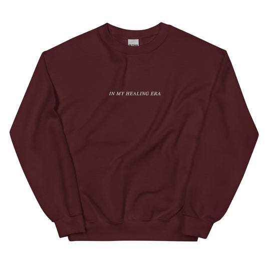 Healing Era Comfy Crewneck Sweatshirt